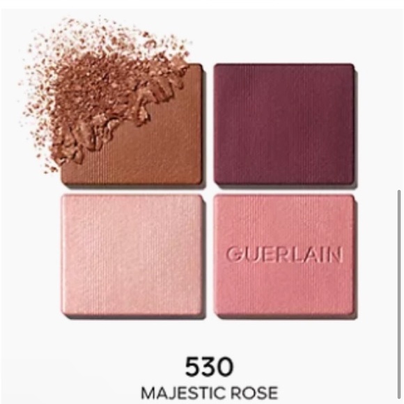 GUERLAIN Ombres G Eyeshadow Quad - 530 Majestic Rose - Picture 4 of 15